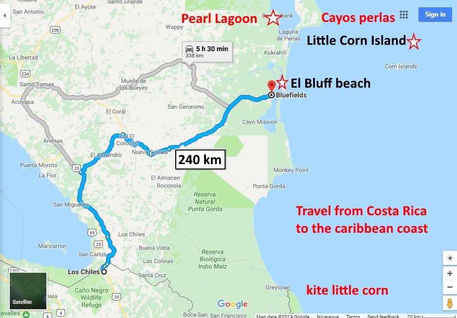 travel to corn island